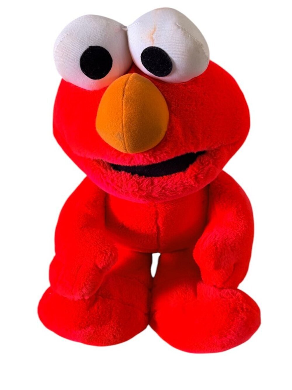 Vintage 1996 Tyco Sesame Street Elmo Plush – Large 22” Sesame Street Stuffed Toy - Picture 3 of 9